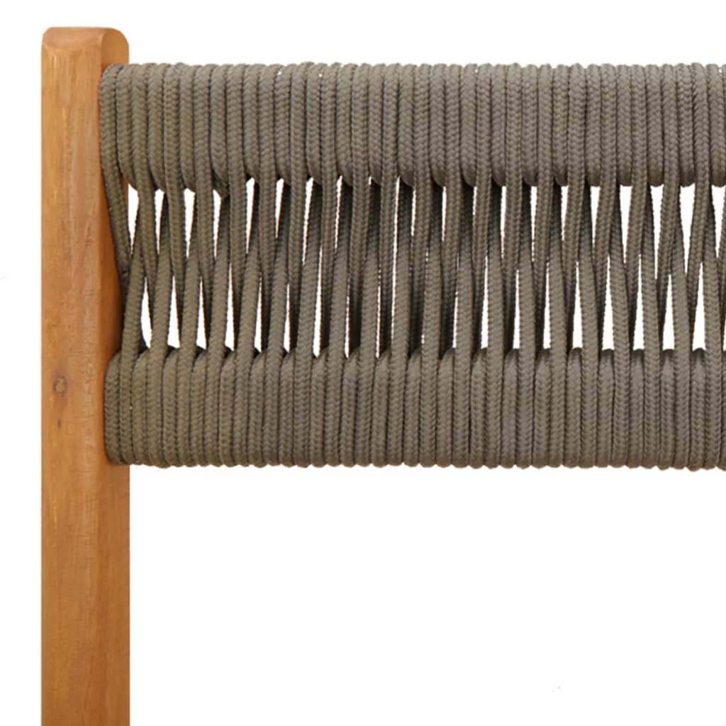 Tuinstoelen 4 st inklapbaar massief acaciahout grijs is nu te koop bij PeponiXL, paradijselijk wonen!