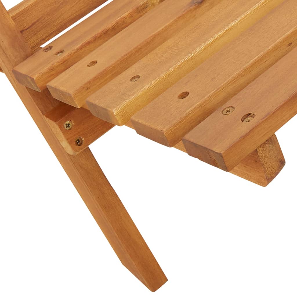 Tuinstoelen 4 st inklapbaar massief acaciahout grijs is nu te koop bij PeponiXL, paradijselijk wonen!