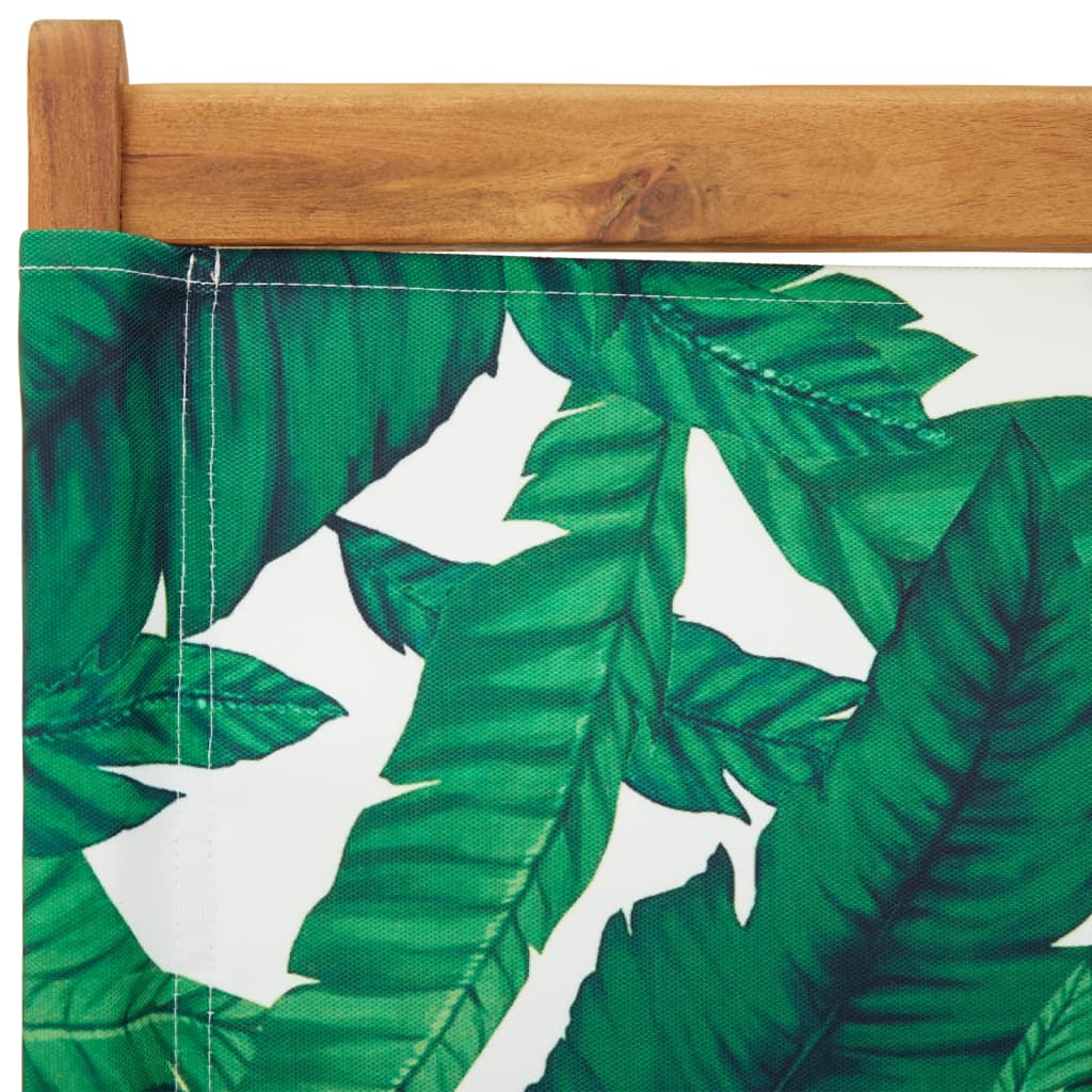 Tuinstoelen 6 st inklapbaar stof en massief hout groen is nu te koop bij PeponiXL, paradijselijk wonen!