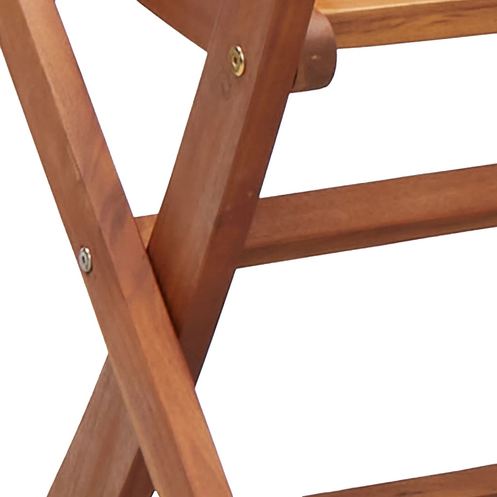 Tuinstoelen 6 st inklapbaar 51x66x95 cm massief acaciahout is nu te koop bij PeponiXL, paradijselijk wonen!