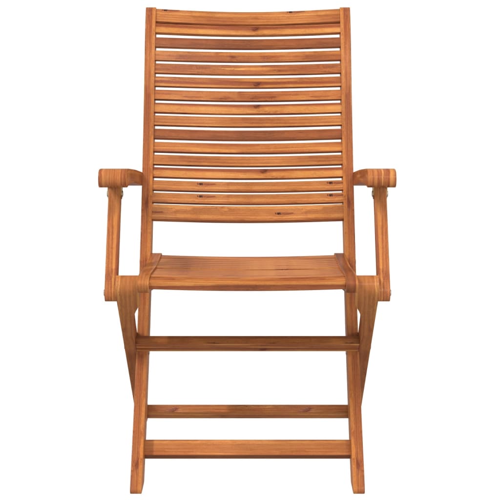 Tuinstoelen 6 st inklapbaar 57x66x95 cm massief acaciahout is nu te koop bij PeponiXL, paradijselijk wonen!