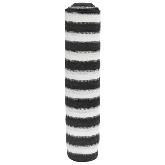 Privacynet 75 g/m² 1x25 m HDPE antracietkleurig en wit is nu te koop bij PeponiXL, paradijselijk wonen!