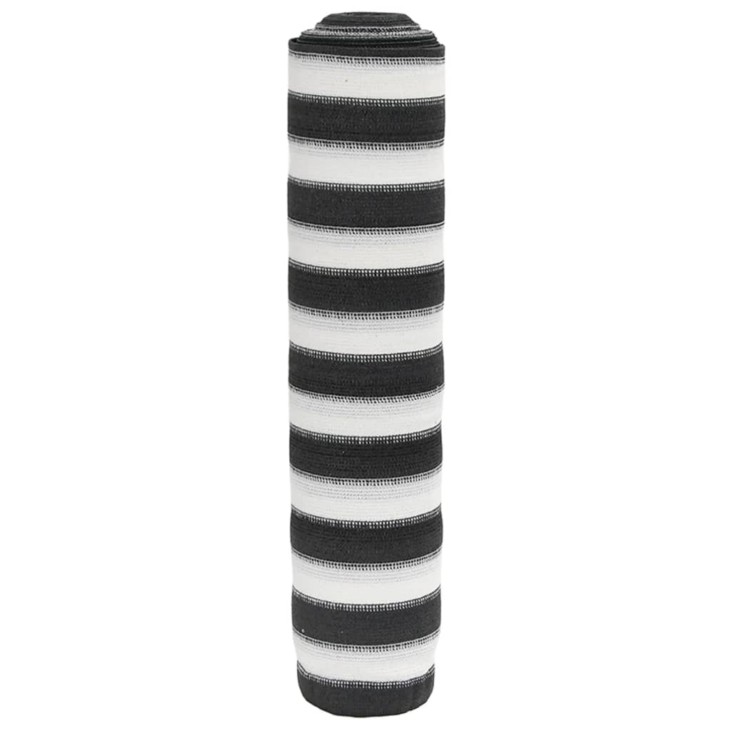 Privacynet 75 g/m² 1,5x10 m HDPE antracietkleurig en wit is nu te koop bij PeponiXL, paradijselijk wonen!