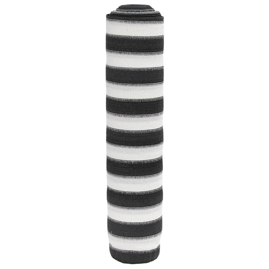 Privacynet 75 g/m² 1,5x50 m HDPE antracietkleurig en wit is nu te koop bij PeponiXL, paradijselijk wonen!