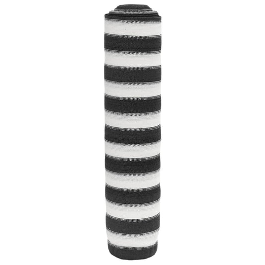 Privacynet 150 g/m² 1,5x50 m HDPE antracietkleurig en wit is nu te koop bij PeponiXL, paradijselijk wonen!