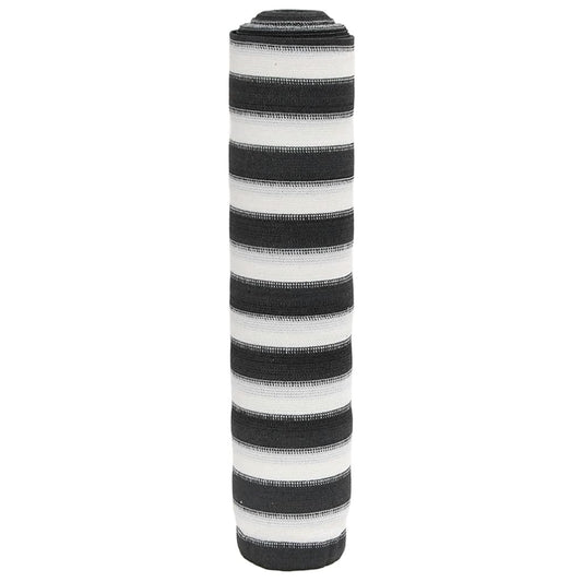 Privacynet 195 g/m² 1,2x10 m HDPE antracietkleurig en wit is nu te koop bij PeponiXL, paradijselijk wonen!
