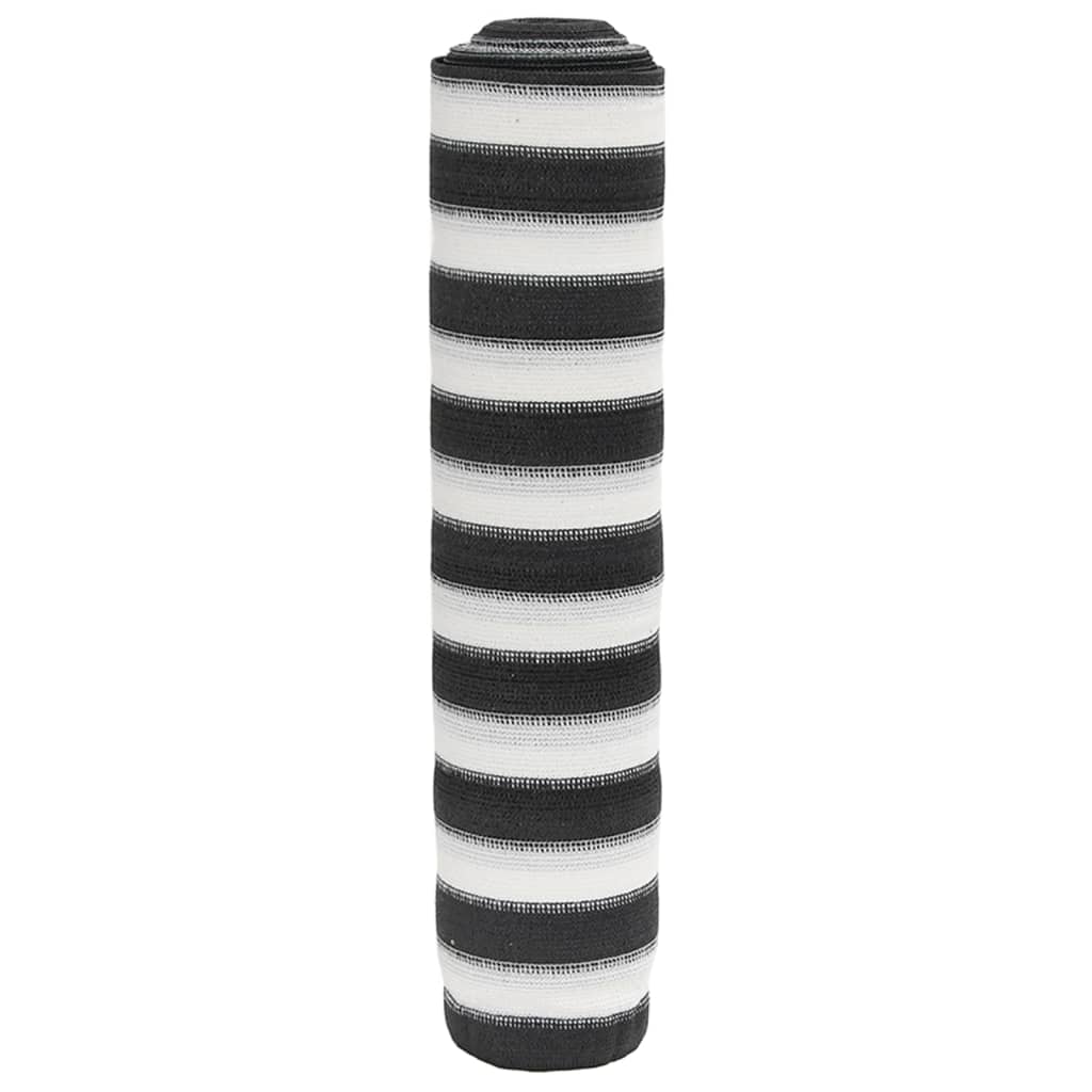 Privacynet 195 g/m² 1,5x10 m HDPE antracietkleurig en wit is nu te koop bij PeponiXL, paradijselijk wonen!
