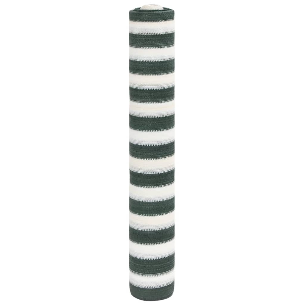 Privacynet 150 g/m² 1,5x25 m HDPE groen en wit is nu te koop bij PeponiXL, paradijselijk wonen!