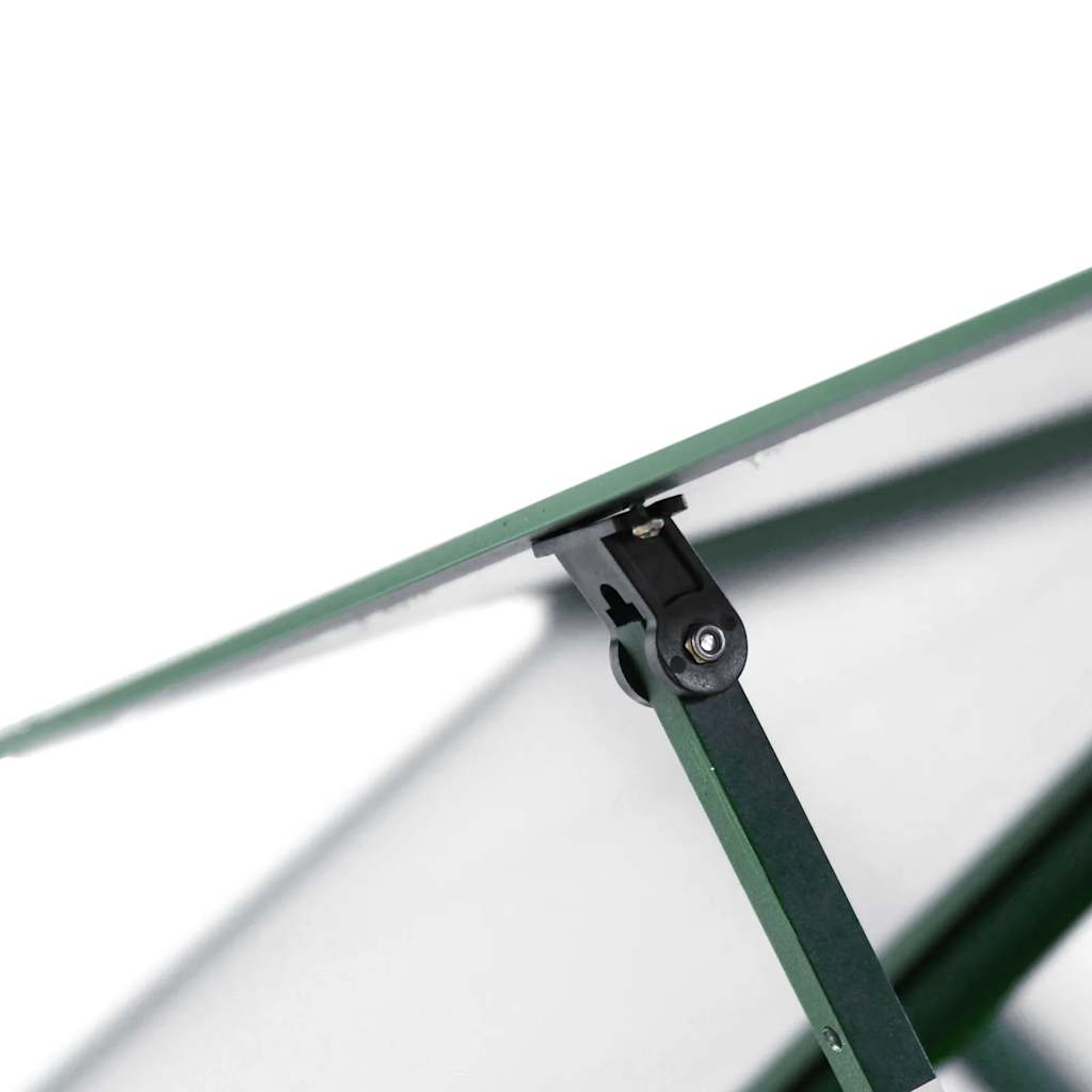 Tuinkas met basisframe 169x58x195 cm aluminium groen is nu te koop bij PeponiXL, paradijselijk wonen!