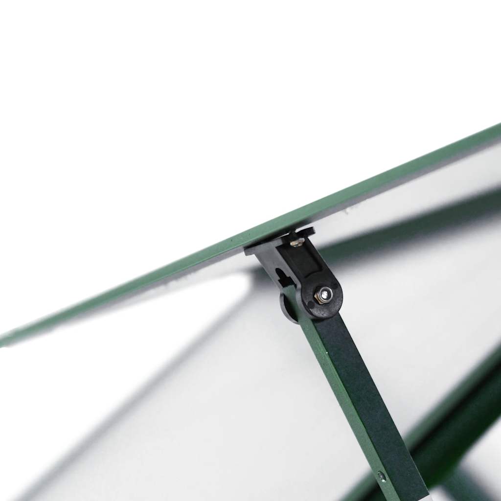Tuinkas met basisframe 169x114x195 cm aluminium groen is nu te koop bij PeponiXL, paradijselijk wonen!