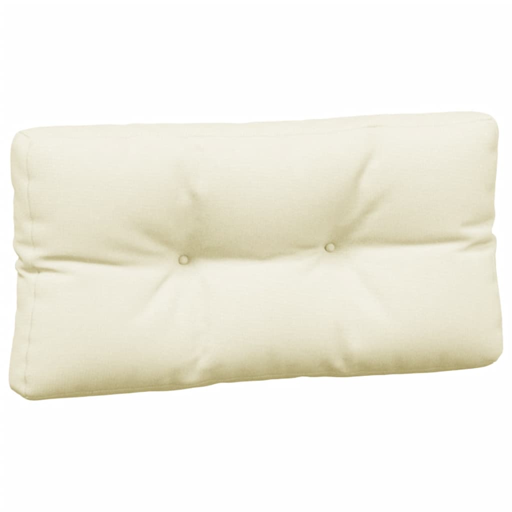 Palletkussens 3 st stof crèmekleurig is nu te koop bij PeponiXL, paradijselijk wonen!
