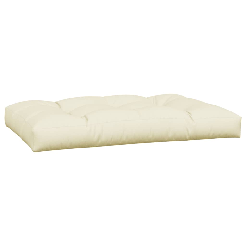 Palletkussens 3 st stof crèmekleurig is nu te koop bij PeponiXL, paradijselijk wonen!