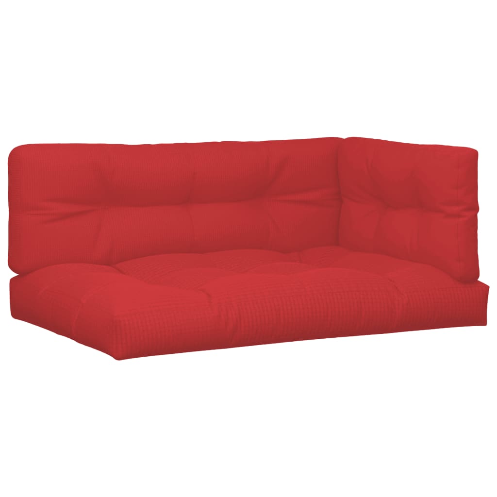 Palletkussens 5 st stof rood is nu te koop bij PeponiXL, paradijselijk wonen!