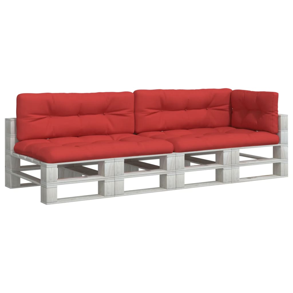 Palletkussens 5 st stof rood is nu te koop bij PeponiXL, paradijselijk wonen!