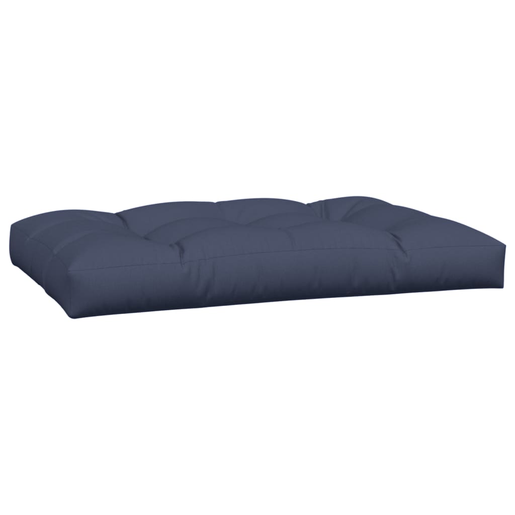 Palletkussens 7 st stof marineblauw