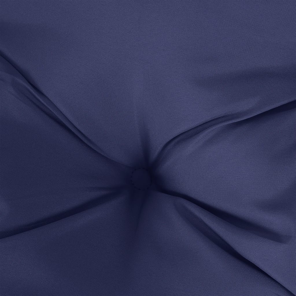 Palletkussens 7 st stof marineblauw