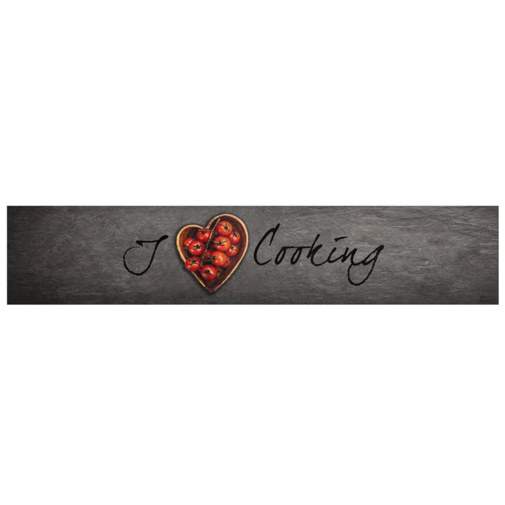 Keukenmat wasbaar kooktekst 60x300 cm fluweel is nu te koop bij PeponiXL, paradijselijk wonen!