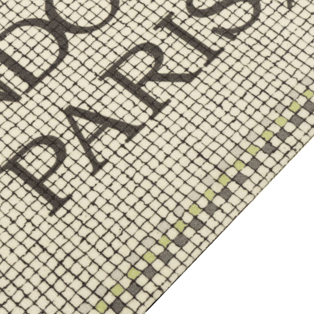 Keukenmat wasbaar Home-tekst 60x180 cm fluweel is nu te koop bij PeponiXL, paradijselijk wonen!