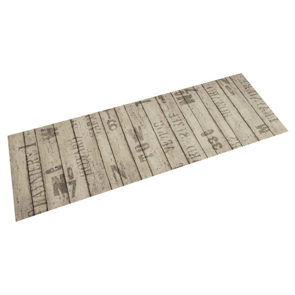 Keukenmat wasbaar hekprint 60x180 cm fluweel is nu te koop bij PeponiXL, paradijselijk wonen!