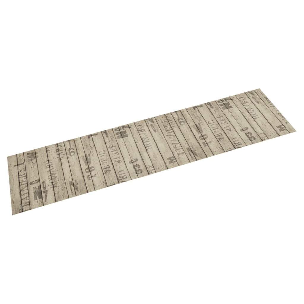 Keukenmat wasbaar hekprint 60x300 cm fluweel is nu te koop bij PeponiXL, paradijselijk wonen!