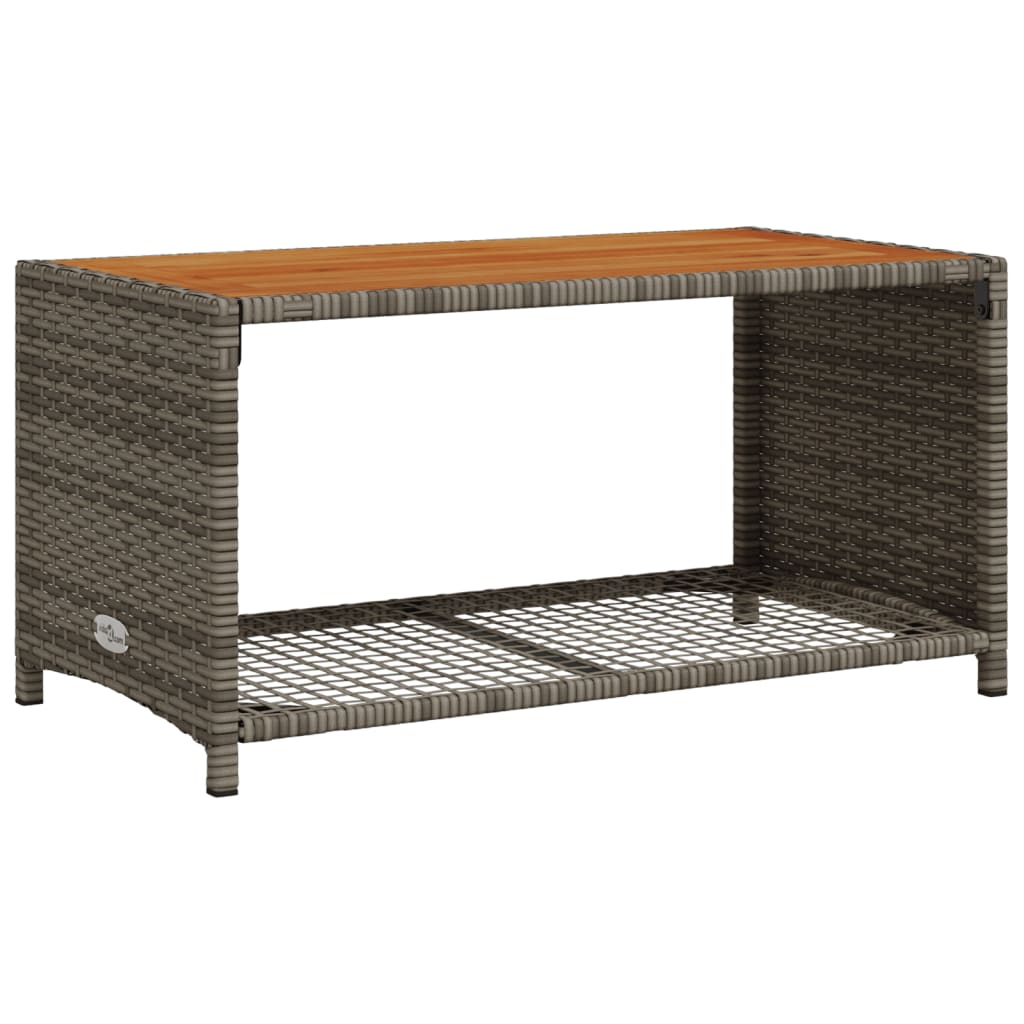4-delige Loungeset met kussens poly rattan grijs is nu te koop bij PeponiXL, paradijselijk wonen!