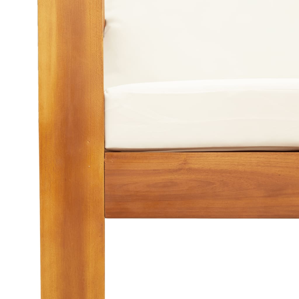 5-delige Loungeset met kussens massief acaciahout is nu te koop bij PeponiXL, paradijselijk wonen!