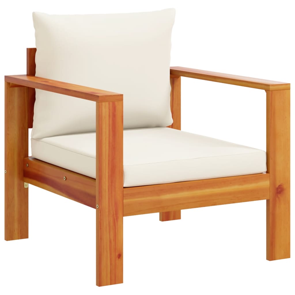 5-delige Loungeset met kussens massief acaciahout is nu te koop bij PeponiXL, paradijselijk wonen!