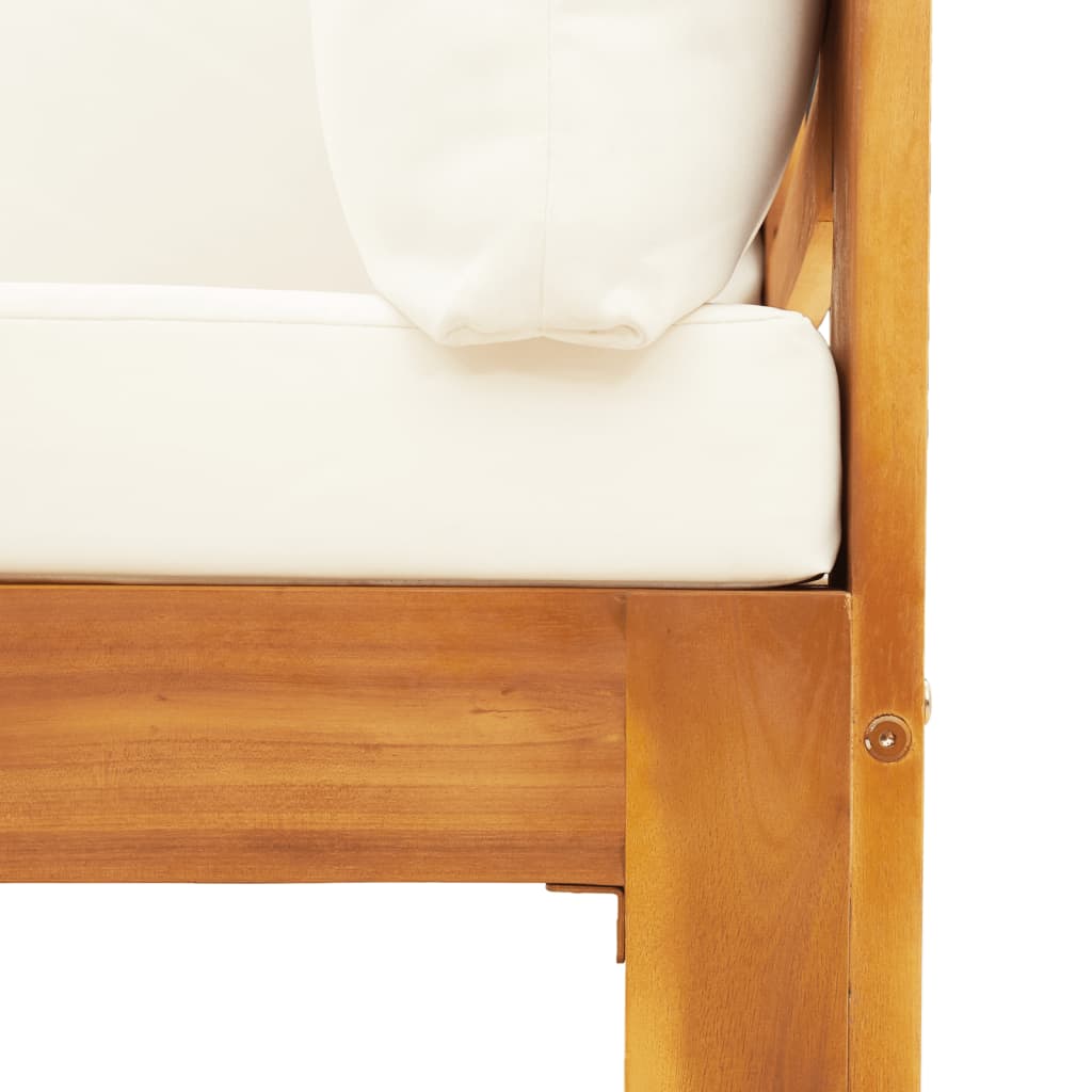 5-delige Loungeset met kussens massief acaciahout is nu te koop bij PeponiXL, paradijselijk wonen!
