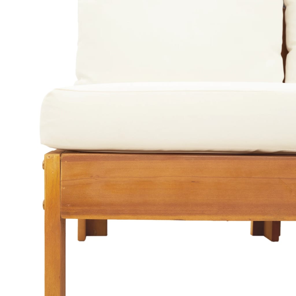 5-delige Loungeset met kussens massief acaciahout is nu te koop bij PeponiXL, paradijselijk wonen!