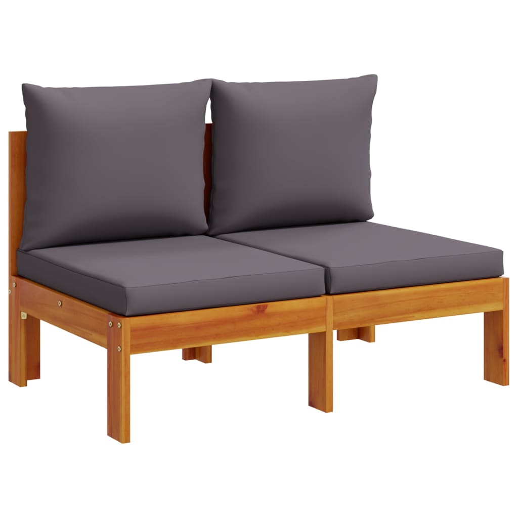 5-delige Loungeset met kussens massief acaciahout is nu te koop bij PeponiXL, paradijselijk wonen!