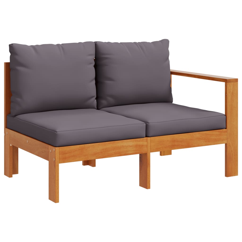 9-delige Loungeset met kussens massief acaciahout is nu te koop bij PeponiXL, paradijselijk wonen!