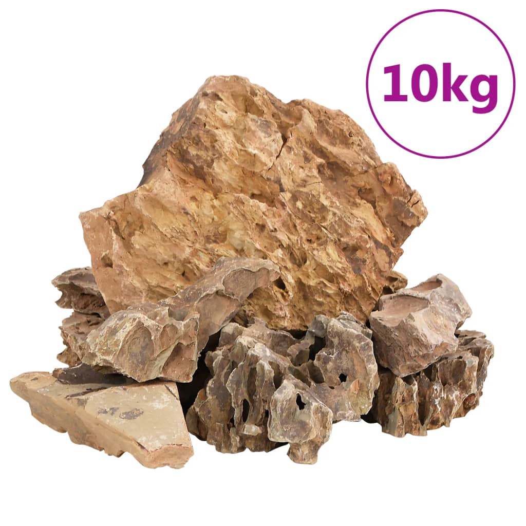Drakenstenen 10 kg 5-30 cm bruin is nu te koop bij PeponiXL, paradijselijk wonen!