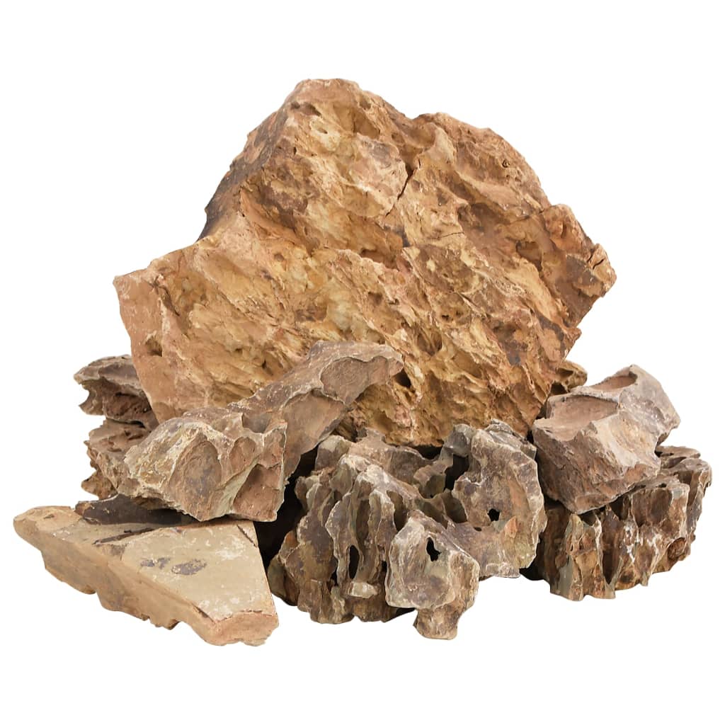 Drakenstenen 10 kg 5-30 cm bruin is nu te koop bij PeponiXL, paradijselijk wonen!