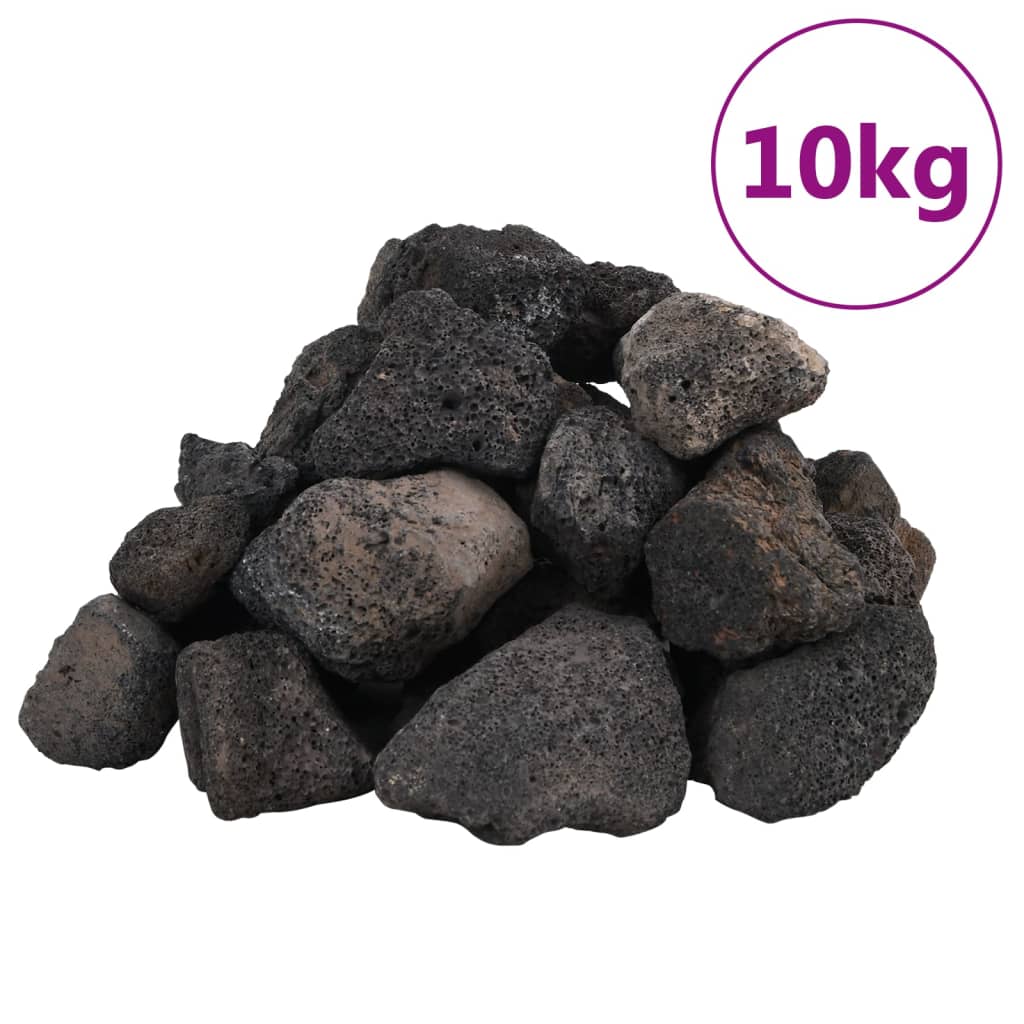 Lavastenen 10 kg 5-8 cm zwart is nu te koop bij PeponiXL, paradijselijk wonen!