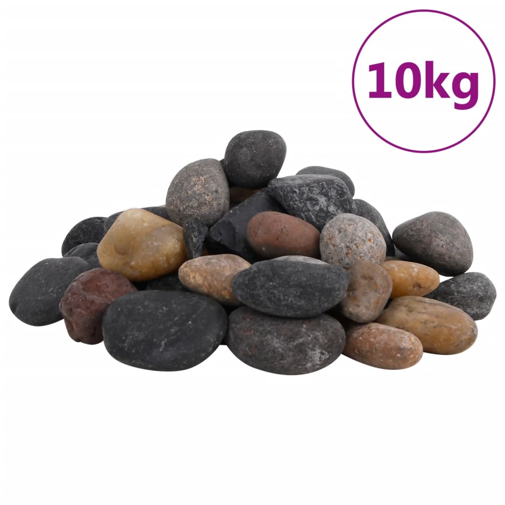 Kiezelstenen gepolijst 5-8 cm 10 kg meerkleurig is nu te koop bij PeponiXL, paradijselijk wonen!