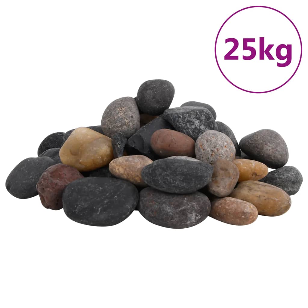 Kiezelstenen gepolijst 5-8 cm 25 kg meerkleurig is nu te koop bij PeponiXL, paradijselijk wonen!