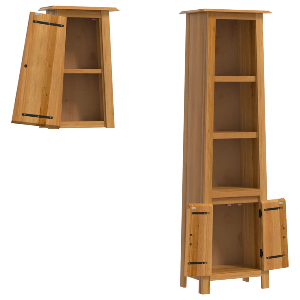 2-delige Badkamermeubelset massief grenenhout is nu te koop bij PeponiXL, paradijselijk wonen!