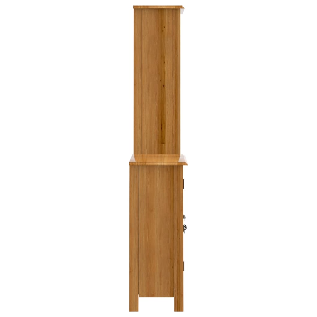 2-delige Badkamermeubelset massief grenenhout is nu te koop bij PeponiXL, paradijselijk wonen!
