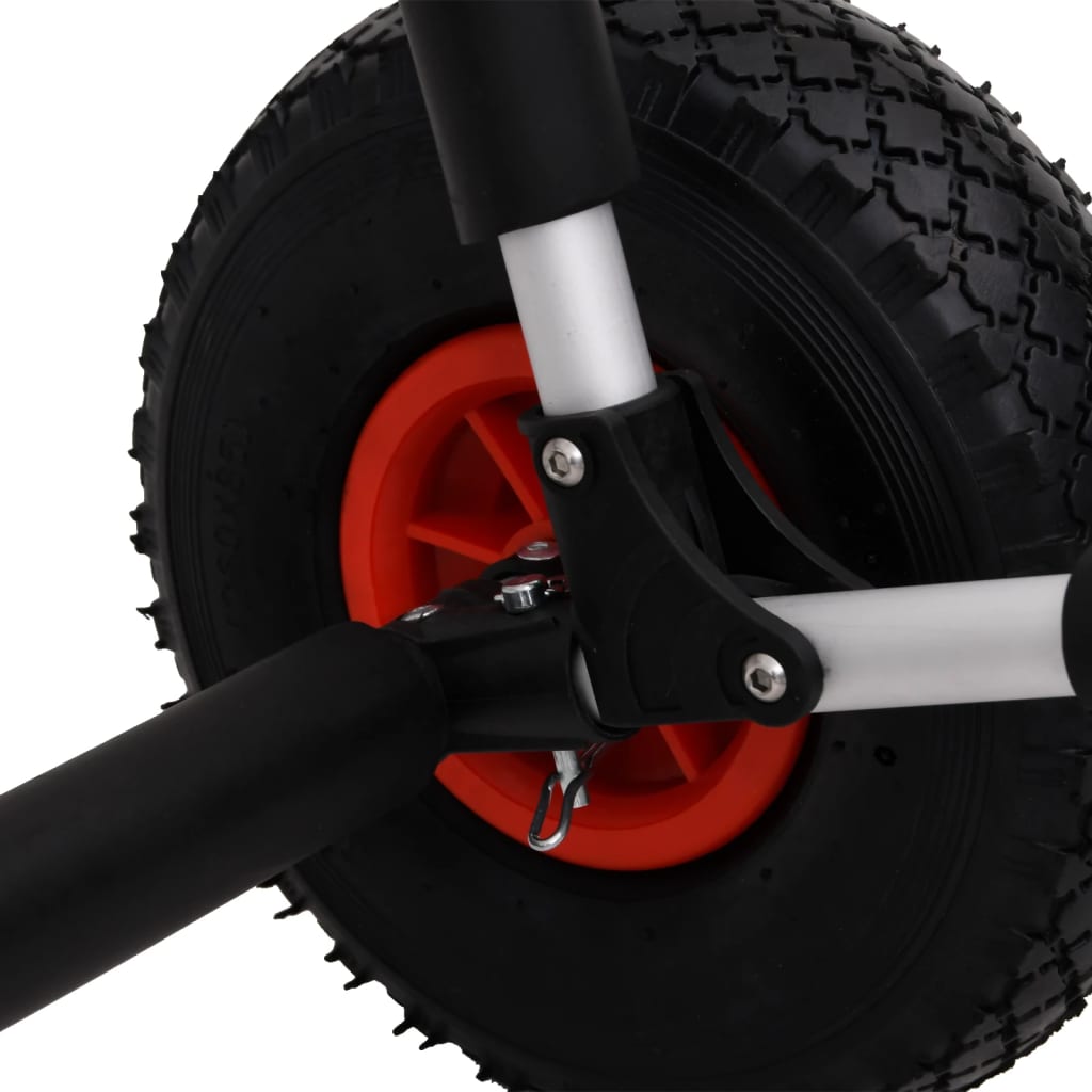 SUP trolley voor 2 surfplanken inklapbaar 90 kg aluminium is nu te koop bij PeponiXL, paradijselijk wonen!