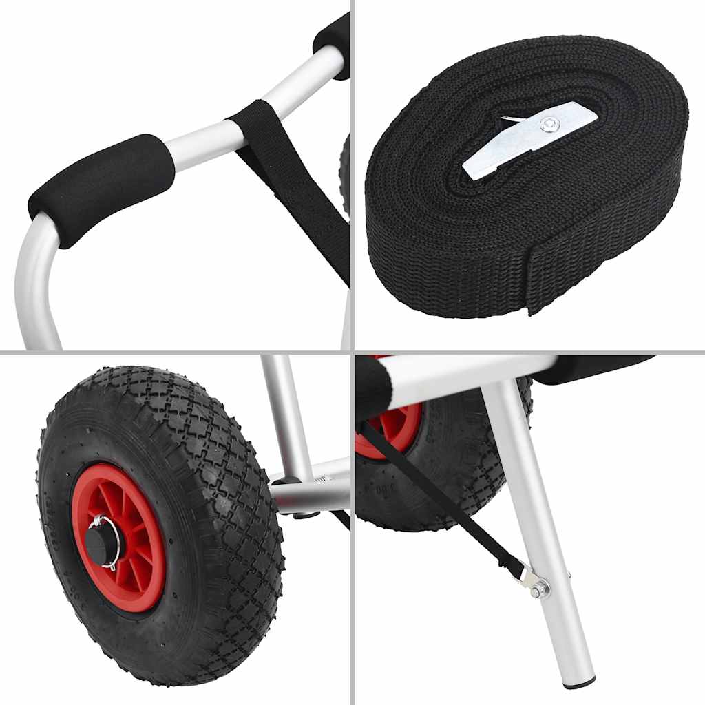 Kajaktrolley inklapbaar 45 kg aluminium is nu te koop bij PeponiXL, paradijselijk wonen!