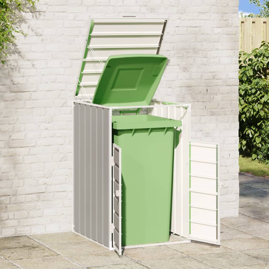 Containerberging voor 1 container 72x81x115 cm staal grijs is nu te koop bij PeponiXL, paradijselijk wonen!
