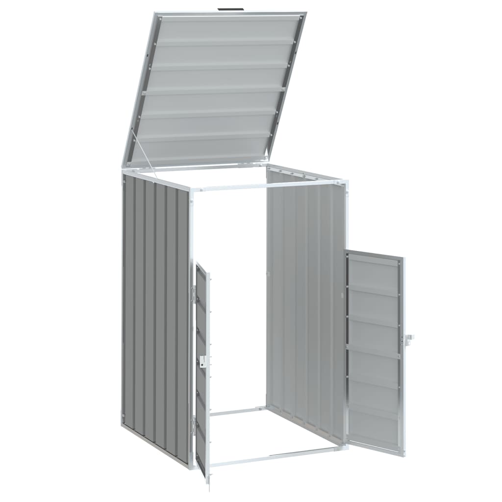 Containerberging voor 1 container 72x81x115 cm staal grijs is nu te koop bij PeponiXL, paradijselijk wonen!
