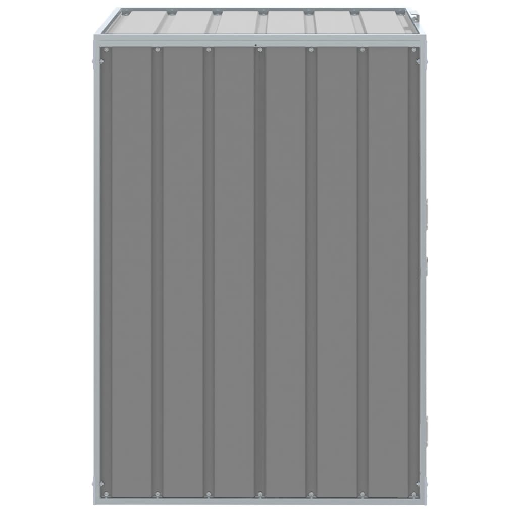 Containerberging voor 1 container 72x81x115 cm staal grijs is nu te koop bij PeponiXL, paradijselijk wonen!