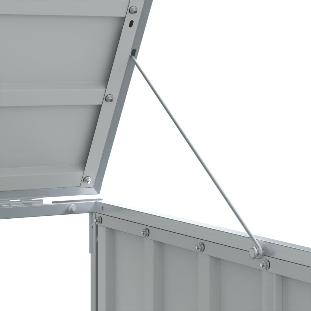Containerberging voor 1 container 72x81x115 cm staal grijs is nu te koop bij PeponiXL, paradijselijk wonen!