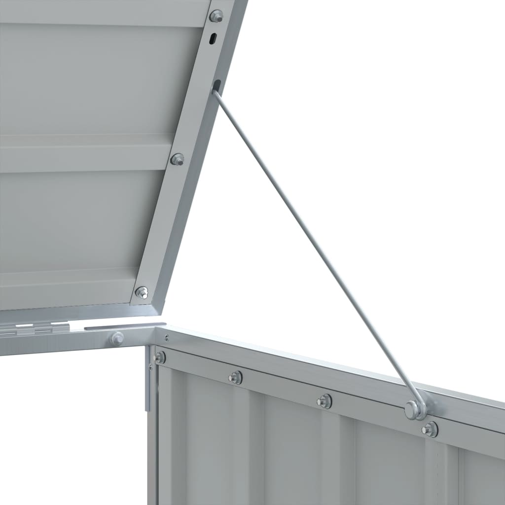 Containerberging voor 2 containers 144x81x113cm staal antraciet is nu te koop bij PeponiXL, paradijselijk wonen!