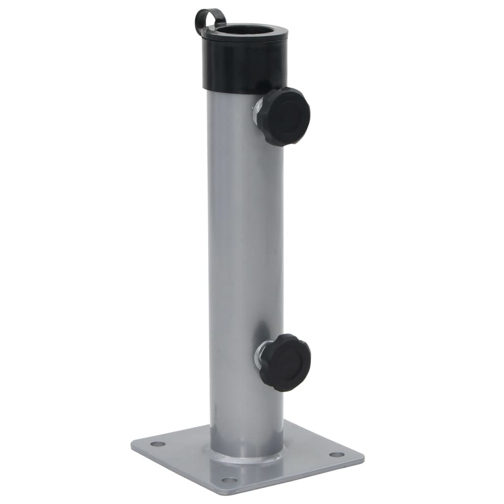 Parasolvoet voor Ø38/48 mm stok staal zilverkleurig is nu te koop bij PeponiXL, paradijselijk wonen!