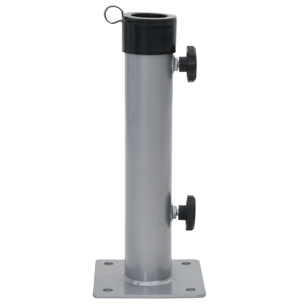 Parasolvoet voor Ø38/48 mm stok staal zilverkleurig is nu te koop bij PeponiXL, paradijselijk wonen!