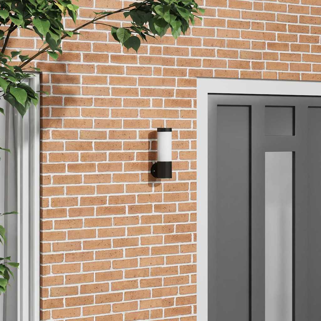 Buiten Wandlamp Zwart 12 x 8,5 x 27 cm is nu te koop bij PeponiXL, paradijselijk wonen!