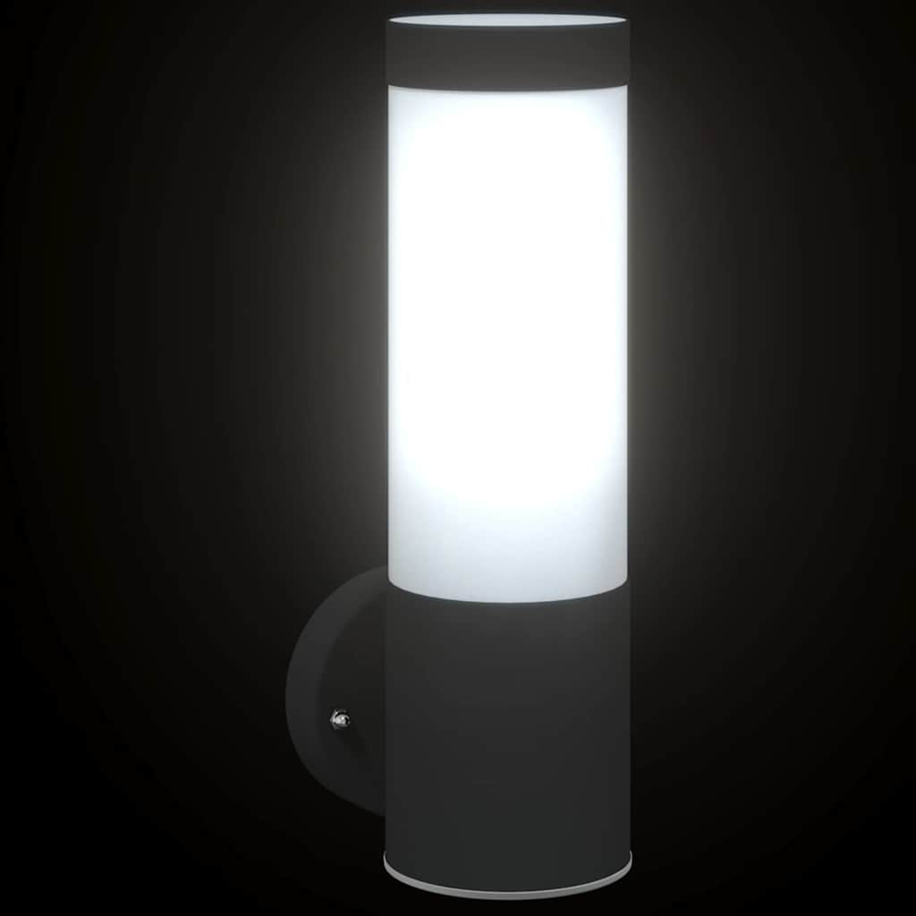 Buiten Wandlamp Zwart 12 x 8,5 x 27 cm is nu te koop bij PeponiXL, paradijselijk wonen!