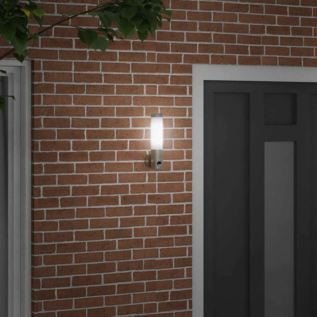 Buiten Wandlamp Zilver 12 x 8,5 x 29 cm is nu te koop bij PeponiXL, paradijselijk wonen!
